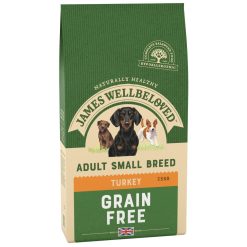 JAMES WELLBELOVED Turkey & Veg Adult Small Breed Grain Free 7.5kg - 7.5kg