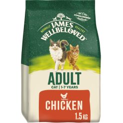 James Wellbeloved Adult Cat Chicken Various Sizes