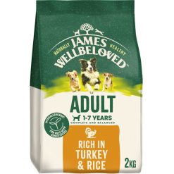 James Wellbeloved Adult Dog Turkey & Rice - 2kg