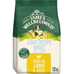 James Wellbeloved Adult Light Lamb & Rice - 12kg