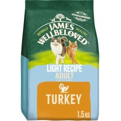 James Wellbeloved Cat Adult Light Turkey & Rice - 1.5kg