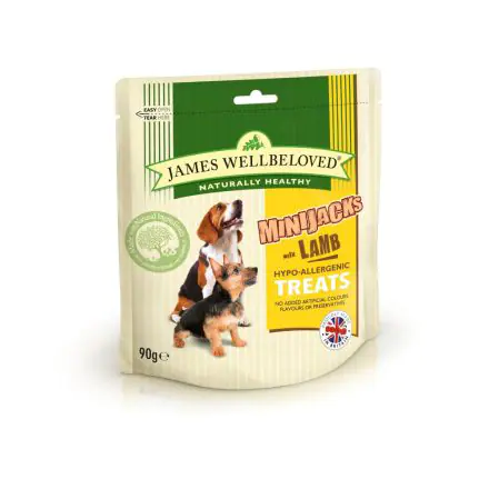 James Wellbeloved Minijacks Lamb & Rice - 90g