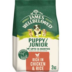 James Wellbeloved Puppy Chicken & Rice - 2kg