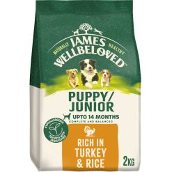 James Wellbeloved Puppy Turkey & Rice - 2kg