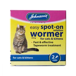 Johnson Easy Spot-on Wormer Cat - 2 treatment
