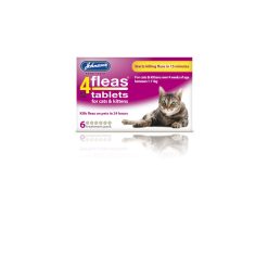 Johnson's 4fleas Kitten/Cat Tabs Various Sizes