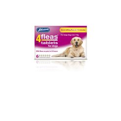 Johnson's 4fleas Large Dog Tabs Various Sizes