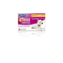 Johnson's 4fleas Small Dog Tabs Various Sizes