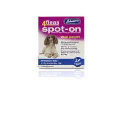 Johnson's 4fleas Spot On Medium Dog - 2 treatment