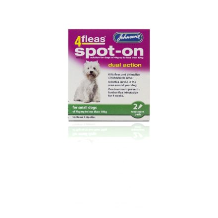 Johnson's 4fleas Spot On Small Dog - 2 treatment