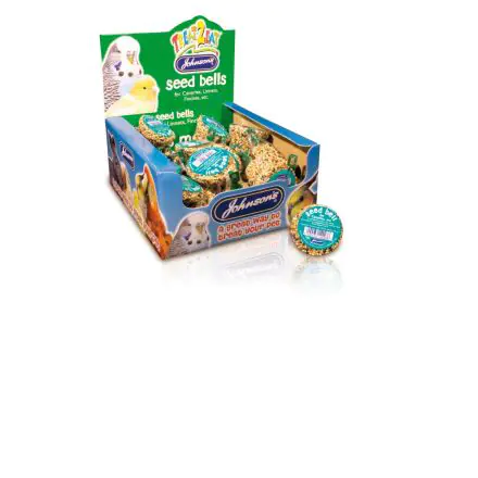 Johnson's Canary Seed Bells - 34g, case of 27
