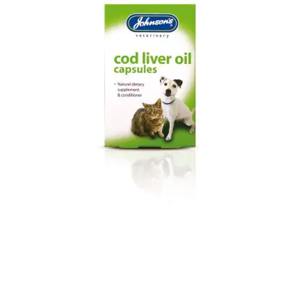 Johnson's Cod Liver Oil Caps - 40s