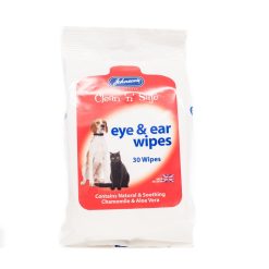 Johnsons Ear & Eye Wipes - 30s
