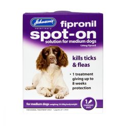 Johnson's Fipronil Spot-on Medium Dog - 1 treatment