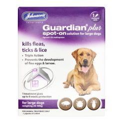 Johnson's Guardian Plus Spot-on Large dog - 1 treatment