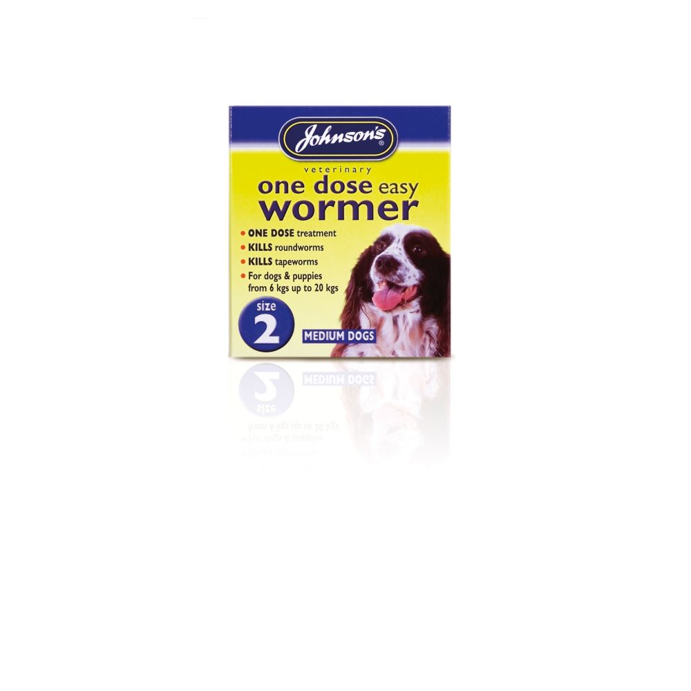 Johnson's One Dose Easy Wormer Various Sizes