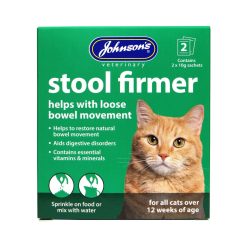 Johnson's Stool Firmer Cat - 1x2xsachets