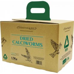 Johnston & Jeff Dried Calciworms in EcoBox - 1.5kg