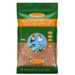Johnston & Jeff Premium Wild Bird - Wheat-Free with Suet - 20kg