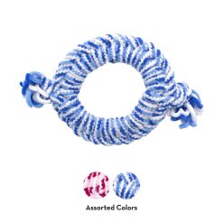 KONG Puppy Rope Assorted Ring - Medium