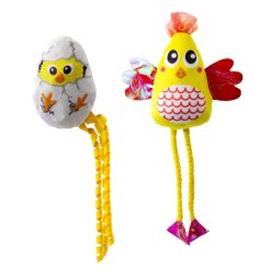 KONG Scrattles Chicken - 2 pack