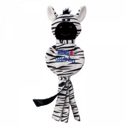 KONG Wubba No-Stuff Zebra - Large
