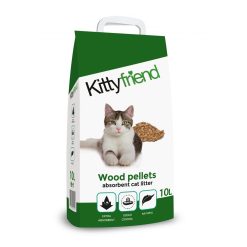 Kittyfriend Wood Pellets Cat Litter - 10 litres