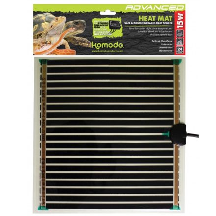 Komodo Advanced Heat Mat 15W - 27x27cm