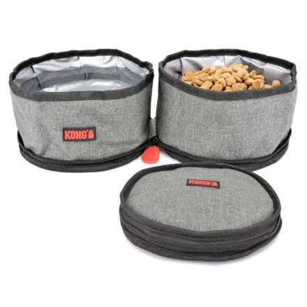 Kong Fold Up Double Bowl