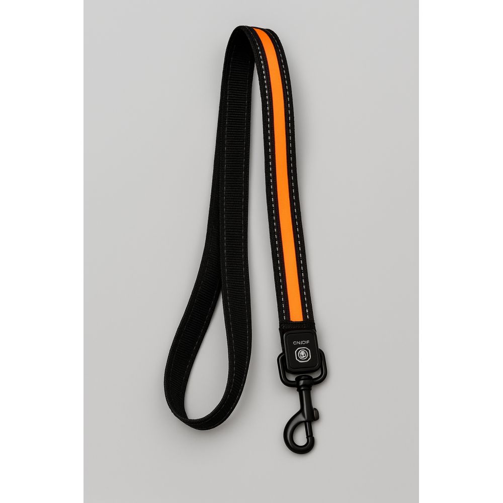 Kowloon Nylon Flashing Lead Orange - 1x2.5x120cm