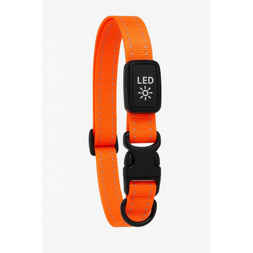 Kowloon PVC Flashing Collar Orange - small/med