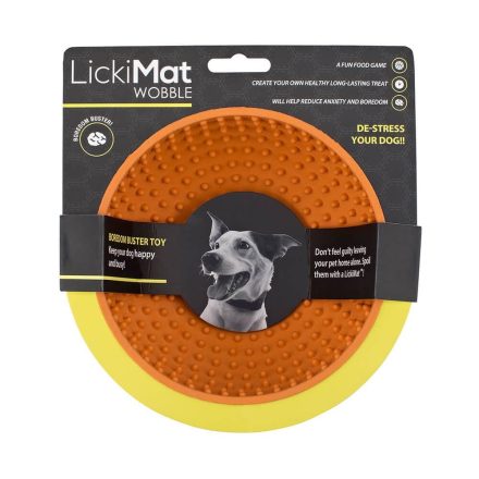 Lickimat Wobble Orange