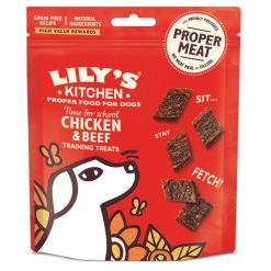 Lily's Kitchen Adult Dog Chicken & Beef Training Treats - 70g