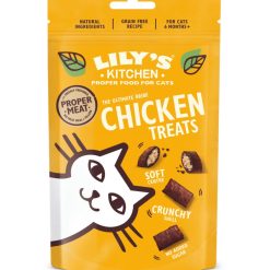 Lily's Kitchen Cat Pillow Treat Chicken - 60g, case of 10