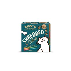 Lily's Kitchen Cat Shredded Fillets Variety 8 Pack - 70g