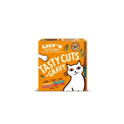 Lily's Kitchen Cat Tasty Cuts Gravy Variety 8pk - 85g