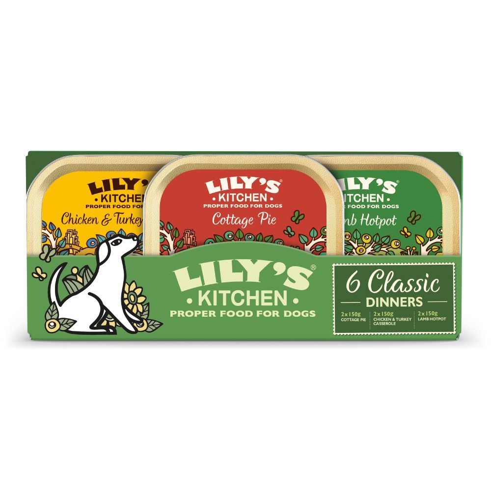 Lily's Kitchen Classic Dinners 6pack - 150g