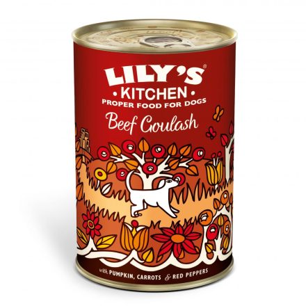 Lily's Kitchen Dog Beef Goulash - 400g, case of 6