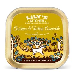 Lily's Kitchen Dog Chicken & Turkey Casserole