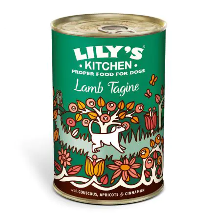 Lily's Kitchen Dog Lamb Tagine - 400g, case of 6