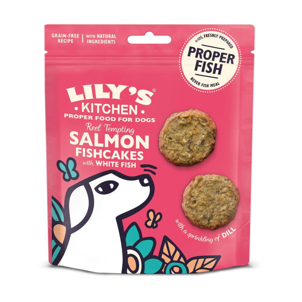 Lily's Kitchen Dog Salmon Fishcakes - 70g