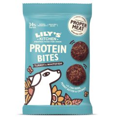 Lily's Kitchen Dog Turkey & White Fish Bites - 40g