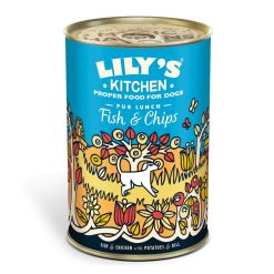 Lily's Kitchen Fish & Chips - 400g, case of 6