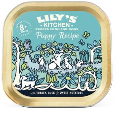 Lily's Kitchen Puppy Recipe Turkey & Duck - 150g, case of 10