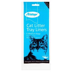 Litter Tray Liners, case of 12 Various Sizes