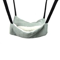 Little Friends Fluffy Hammock Green - 30x37x30cm