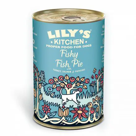 Lk Dog Fishy Pie, case of 10 Various Sizes