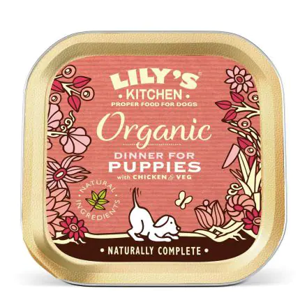 Lk Pup Org Dinner - 150g, case of 11
