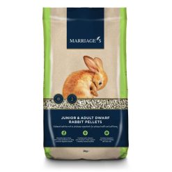 Marriage's Junior & Adult Dwarf Rabbit Pellets - 2kg