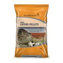 Marriages Specialist Foods Quail Layers Pellets - 7.5kg
